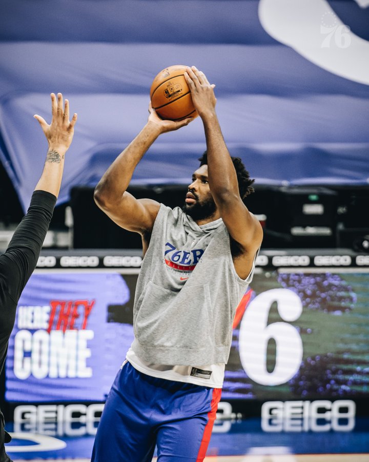 积极备战！76人官方晒图为比赛预热