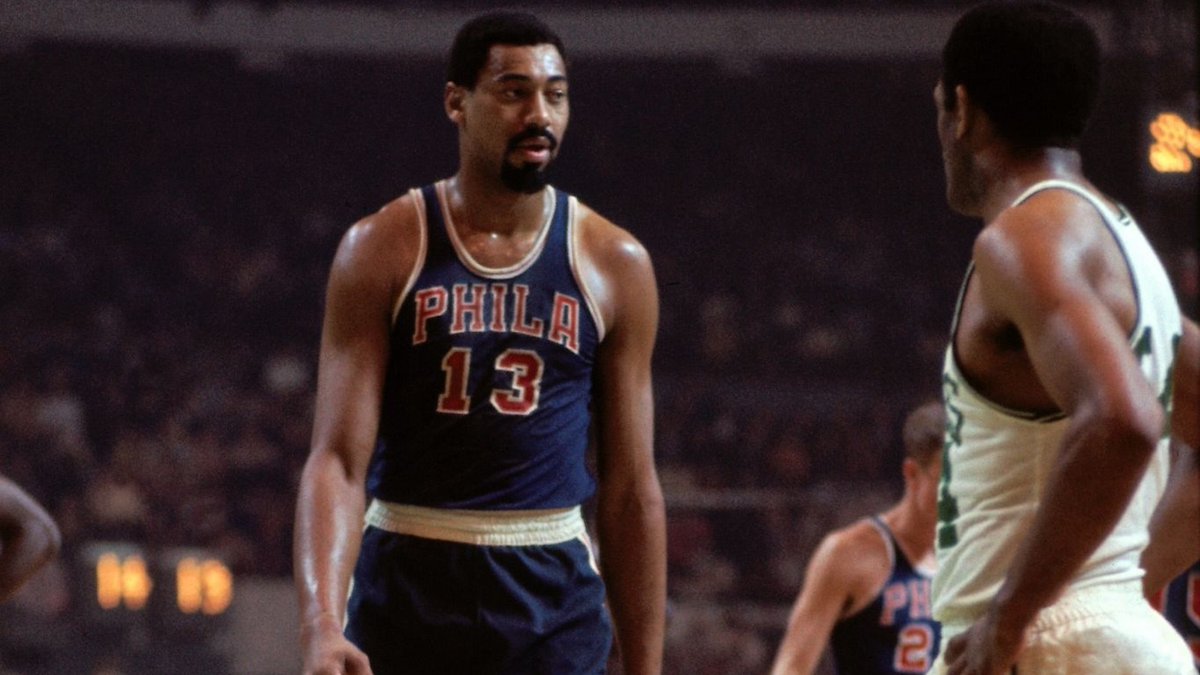 1968年的今天张伯伦成为历史首位投篮命中数突破10000的球员