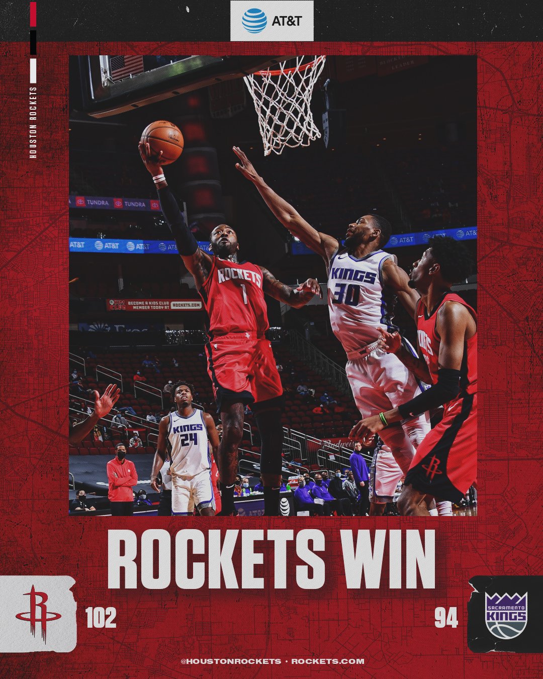 伟大的团队胜利！火箭官方晒图庆祝球队取胜