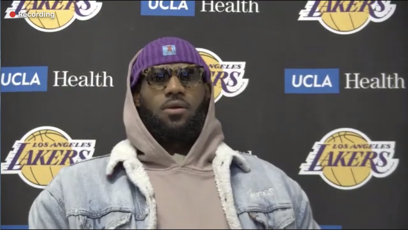 詹姆斯：我不累，我很有体力，只要有比赛我就准备上场