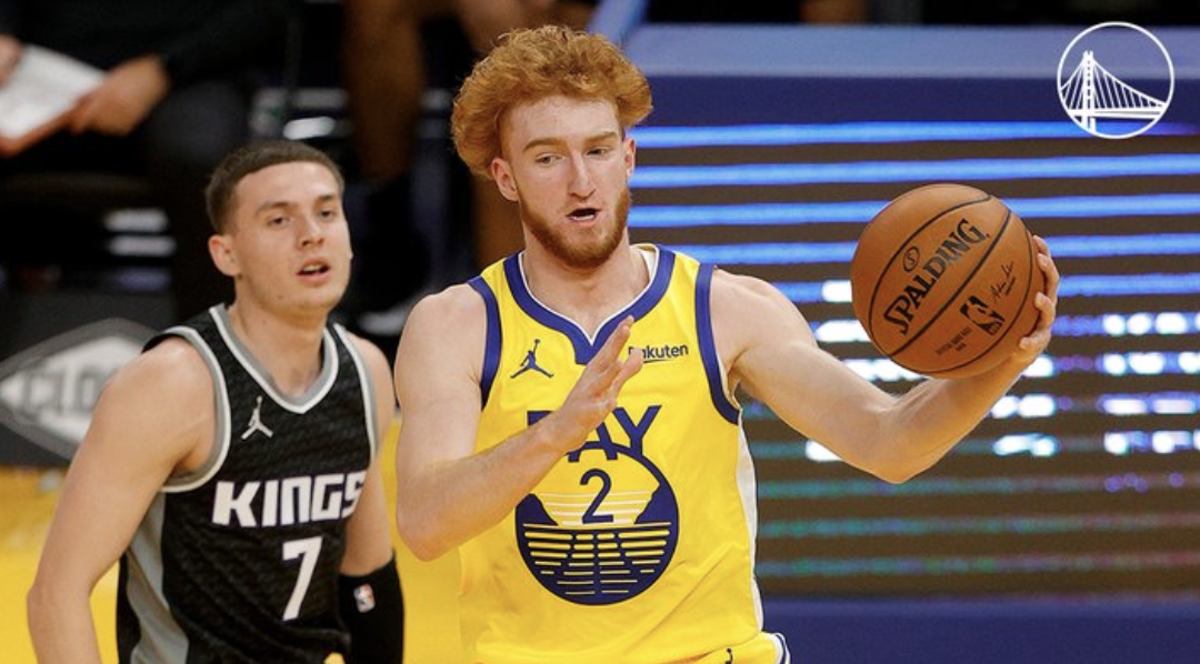 NBA首秀！勇士官方晒曼尼恩赛场照并附文：欢迎来到联盟