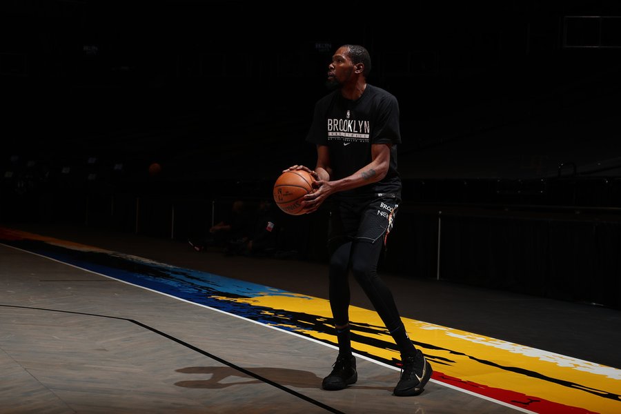 杜兰特连续866场首发记录中断，自1970年以来排名第4