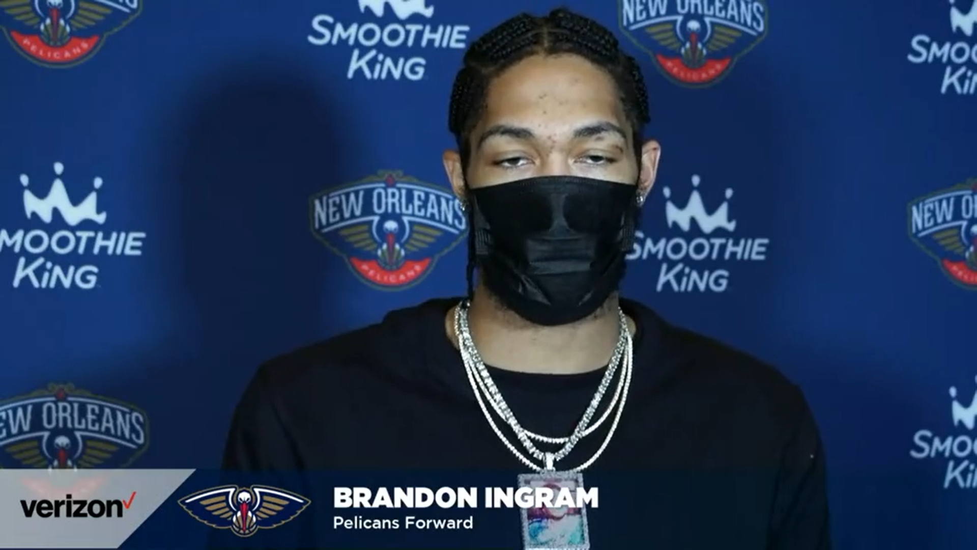 英格拉姆：我就是努力在攻防两端取得进步，帮助队友