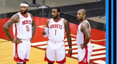 奥拉迪波轮休，考辛斯、沃尔、戈登、塔克和泰特先发