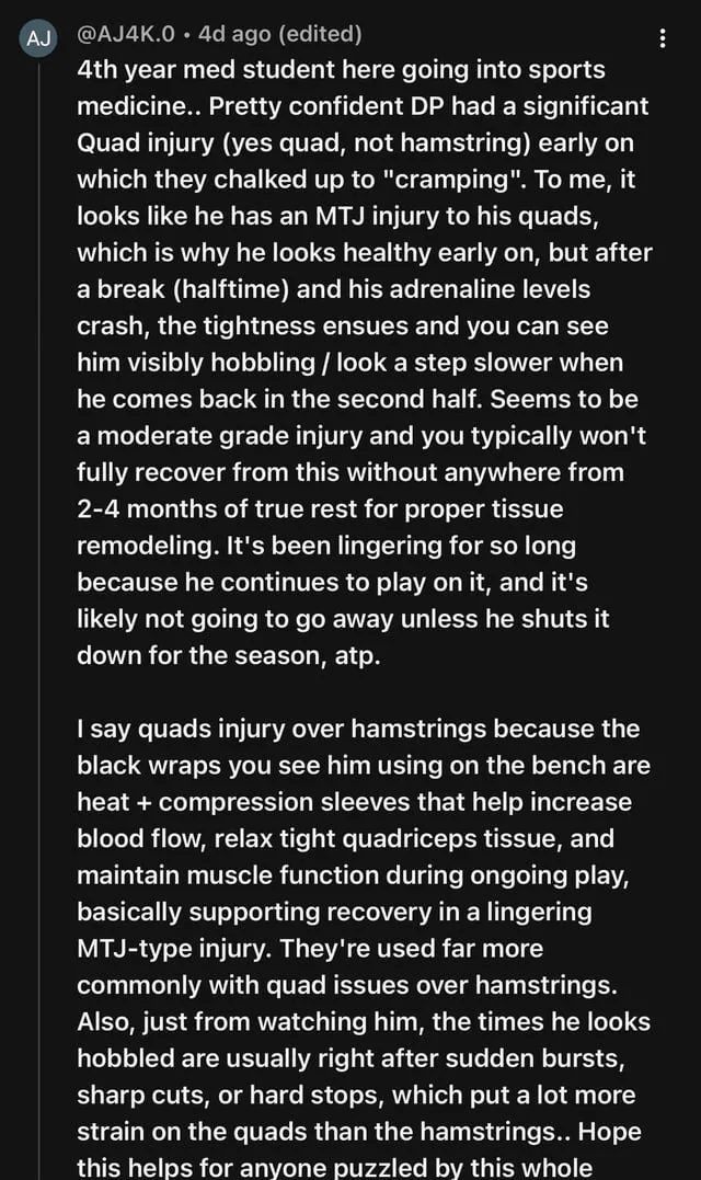 各位怎么看皮特森的伤病问题(图1)