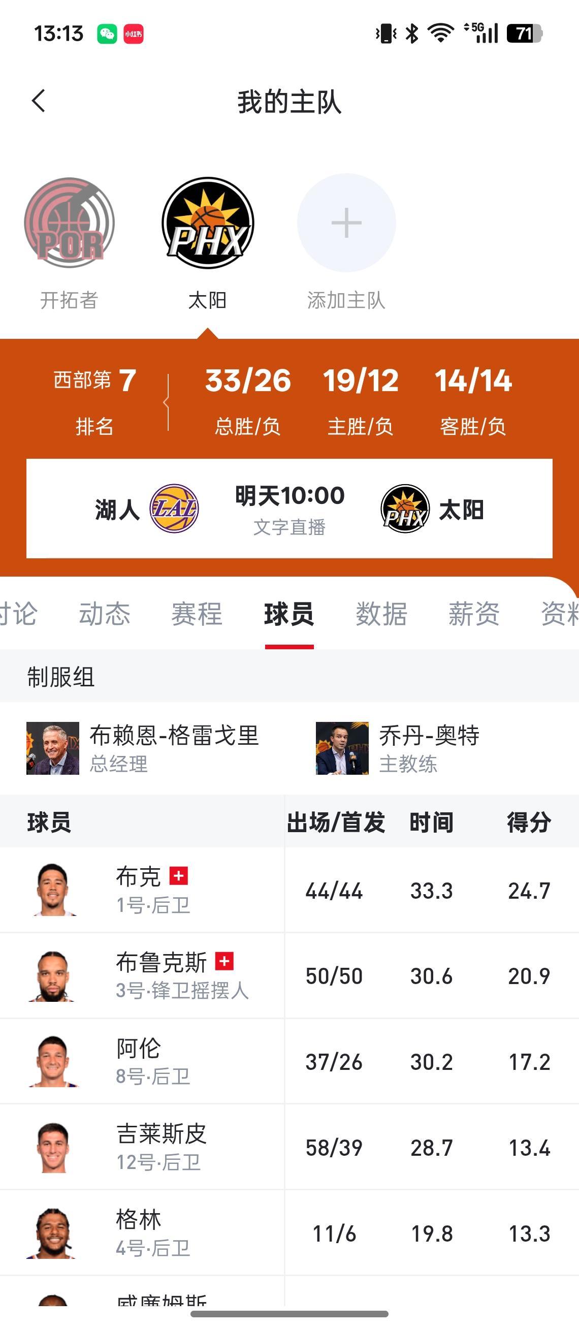 牢布再缺两场这赛季评奖没了啊-NBA-太阳专区-虎扑社区