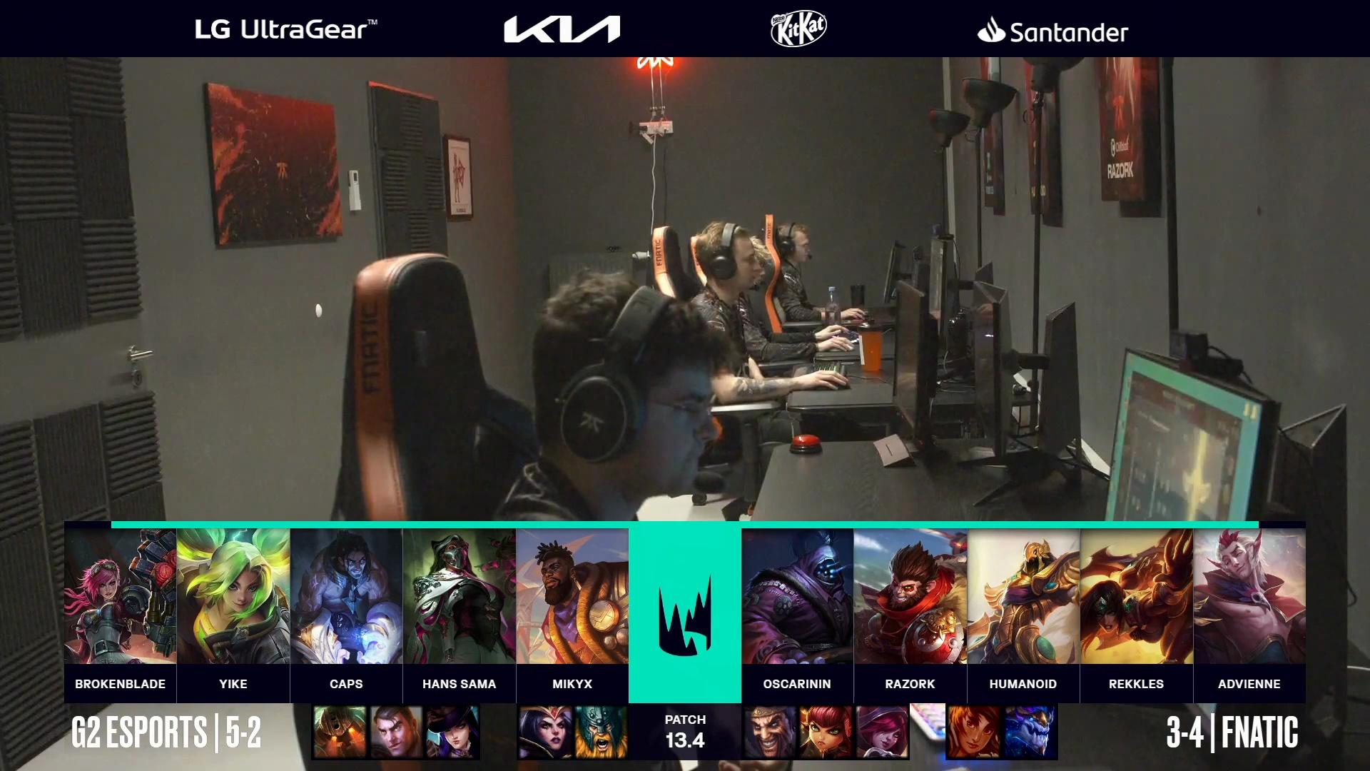 FNC vs-英雄联盟丨LPL-虎扑社区