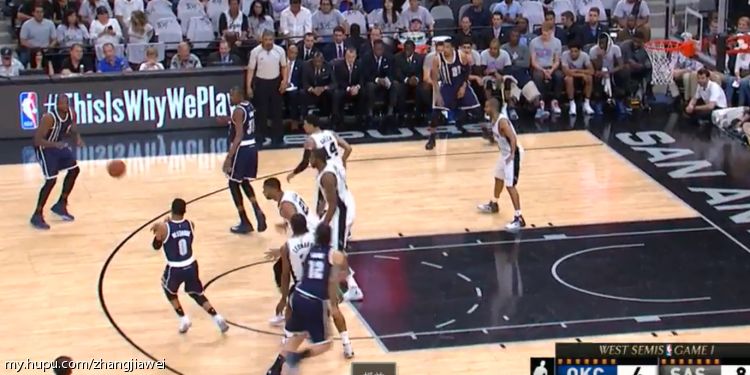 马刺vs雷霆第一场:回字有多少种写法?