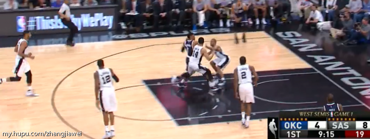 马刺vs雷霆第一场:回字有多少种写法?