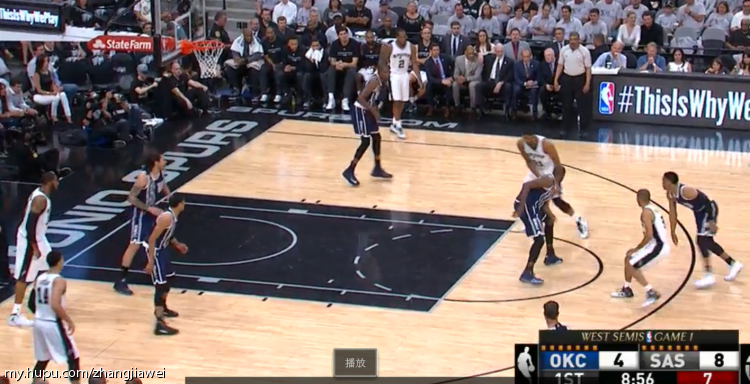 马刺vs雷霆第一场:回字有多少种写法?