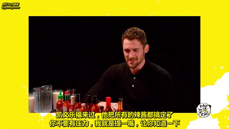 [虎扑JRs字幕]杜兰特参加访谈吃辣鸡!初见科比