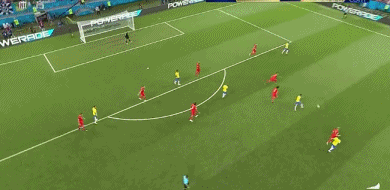 德布劳内世界波奥古斯托破门难救主,比利时2-1巴西晋级半决赛