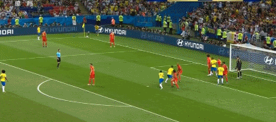 德布劳内世界波奥古斯托破门难救主,比利时2-1巴西晋级半决赛