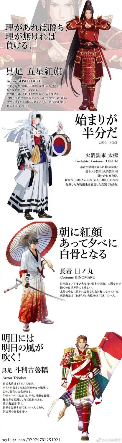 东京奥运会 国家国旗 拟人形象 完整版 步行街主干道 虎扑社区