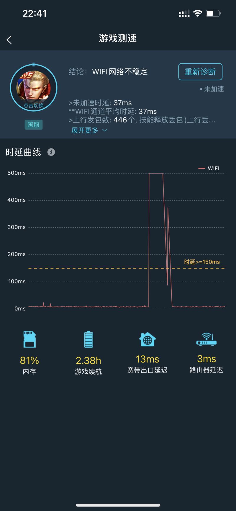Wifi延迟多ms 但是每10秒钟必定460一次是啥情况啊 虎扑 Wifi延迟多ms 但是每10秒钟必定460一次是啥情况啊 虎扑