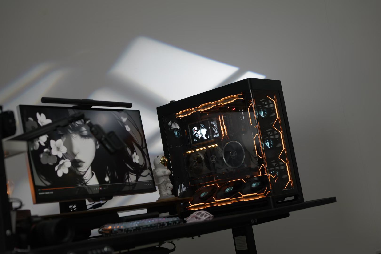 【装机分享】 ROG 5090 9850X3D ROG外设-数码-PC区-虎扑社区