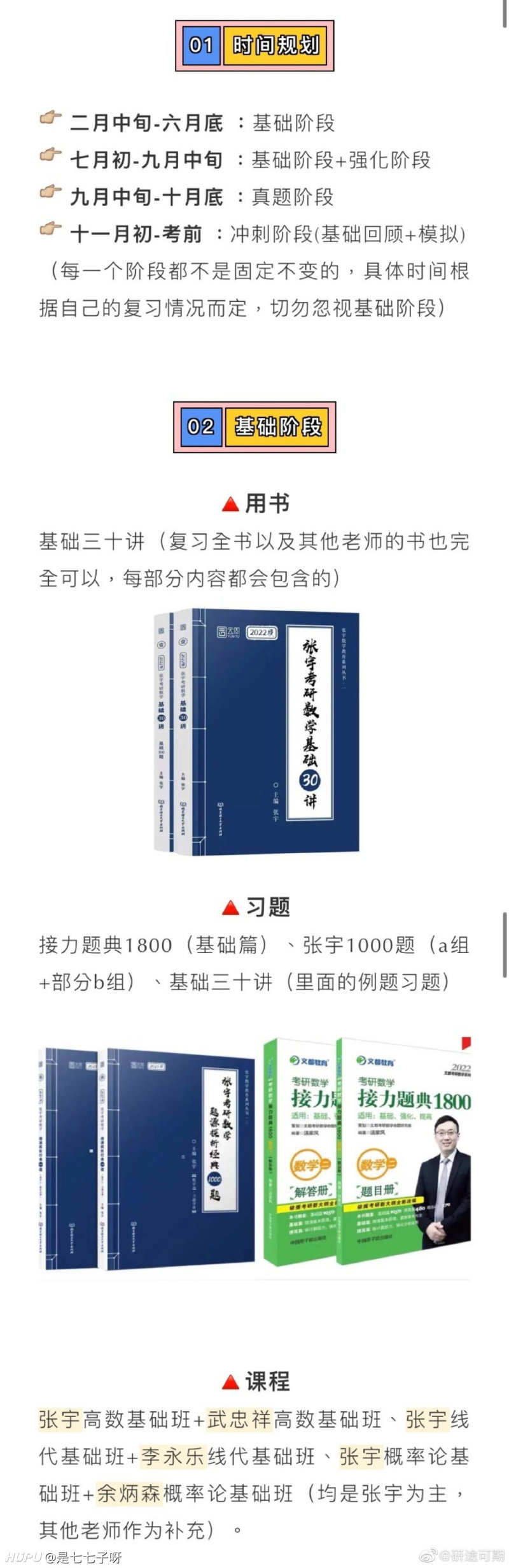 数学三138分保姆级详细经验贴 虎扑