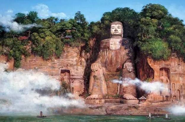 一直想不通这尊大佛在古代是怎么完成的 虎扑 一直想不通这尊大佛在古代是怎么完成的 虎扑