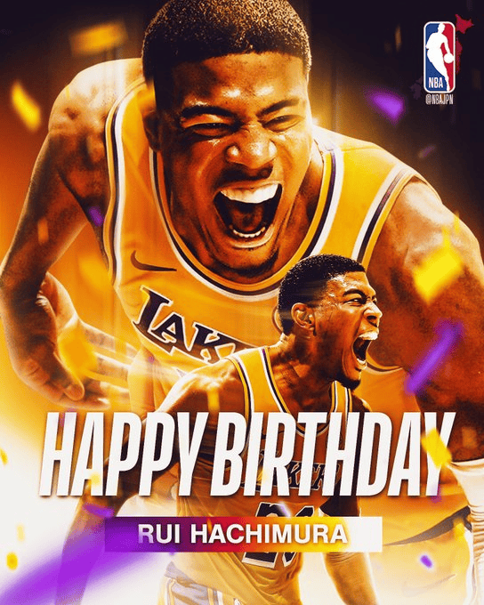 NBA官方晒照为八村垒庆生：28岁生日快乐！