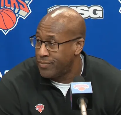 流言板]迈克-布朗谈大胜：看到球员48分钟保持世界杯-足球赛事比分体育网全力以赴非常有趣