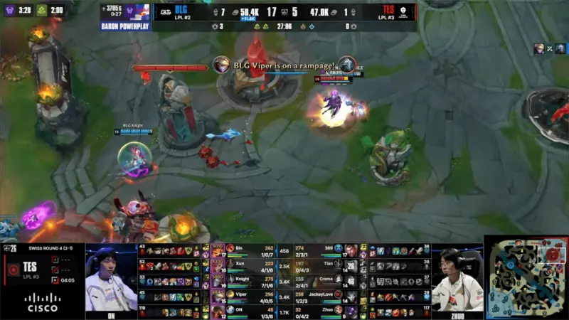 BLG vs PSG