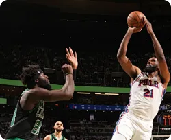 ESPN：恩比德G5得到33分8次助攻，创造全队113分中的54分