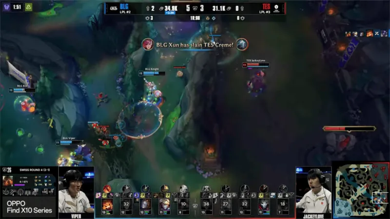 BLG vs TES