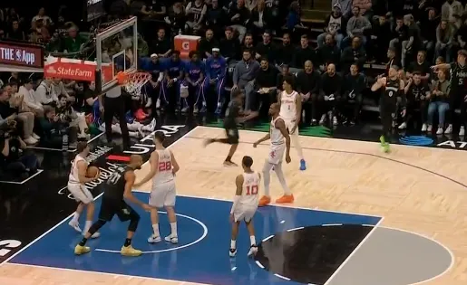 里夫斯：如果你不派五個人防東契奇 他就能得60分！