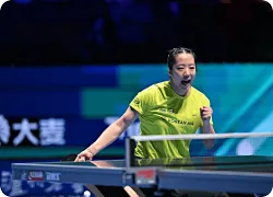 将战陈幸同！申裕斌4-0横扫韩莹，晋级世界杯女单8强