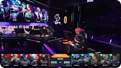 EDG 1-0 DRG：数值拉满火力全开，EDG状态火热轻取图一